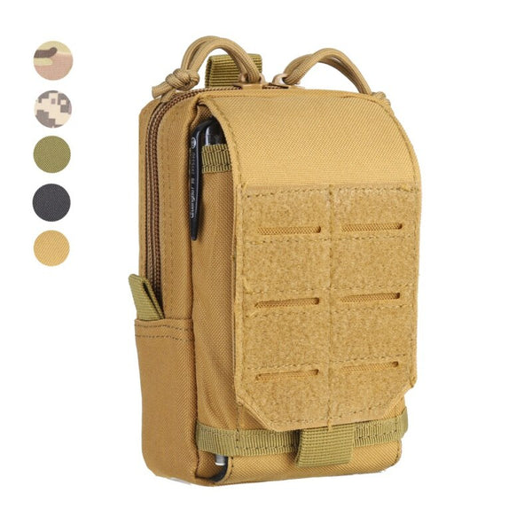 1000D Tactical Molle Pouch Military Waist Bag Outdoor Men EDC Tool Bag Vest Pack Purse Mobile Phone Bag Case Hunting Compact Bag