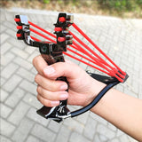 Outdoor Games Hunt NEW Powerful Hunting Slingshot Toys Shot Sports Games Can be folded with wrist rest High quality slingshot