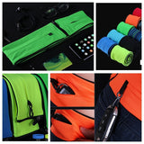 Running Belt Bag Invisible Anti-theft Waist Bag with Zipper Pocket Gym Fitness Jogging 7.2 inch Phone Holder Waist Pack Pouch