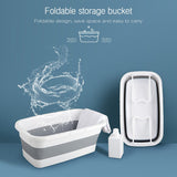 Foldable Wash Basin Mop Bucket Portable Collapsible Fishing Retractable Basin Camping Car Wash Bucket Home Ceaning Tools