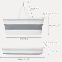 Foldable Wash Basin Mop Bucket Portable Collapsible Fishing Retractable Basin Camping Car Wash Bucket Home Ceaning Tools