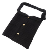 Newborn Baby Winter Warm Sleeping Bags Infant Button Knit Swaddle Wrap Swaddling Stroller Wrap Toddler Blanket Sleeping Bags