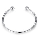 나나나나BAMOER 5 Style Silver Color LOVE Snake Chain Bracel