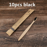 5/10Pcs Eco Friendly Toothbrush Bamboo Resuable Toothbrushes Portable Adult Wooden Soft Tooth Brush for Home Travel Hotel Use