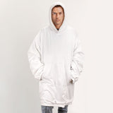 Men's Adult Hooded Blanket Shirt