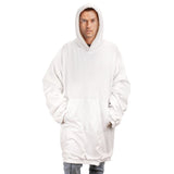 Men's Adult Hooded Blanket Shirt