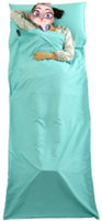 in The Last Two Days Portable Single/Doubles Sleeping Bag Liner Travel and Camping Sheet Traveling Sleeping Bag Liner for Camping/Train Hotel Bedding Sack Easy Clean
