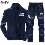 BOLUBAO Men Set Sportswear + Swetpants 2019 Spring Summer Male Clothing Casual Sportswear Tracksuits Sweatshirt Male Set Suit