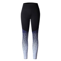Laamei Printed Slim Fitness Leggings Women Compression Push Up Leggins Clothing Workout Printing Patchwork Trousers 2019