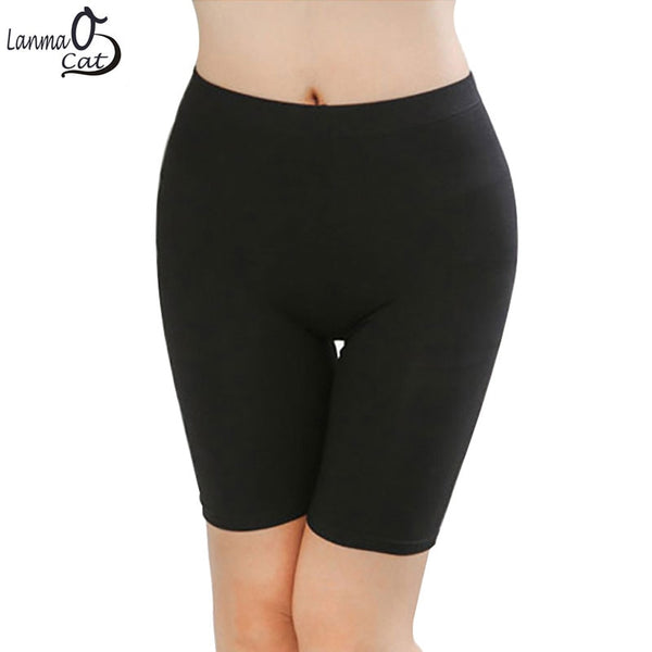 Lanmaocat Hot Sale Women Leggings Knee-length For Fummer Under Skirts Made of Comfortable Lightweight Bamboo Fiber Free Shipping