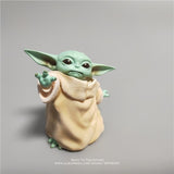 Disney Star Wars 8cm Toy Master Baby Yoda Darth PVC Action Figure Anime Figures Collection Doll mini Toy model for children gift
