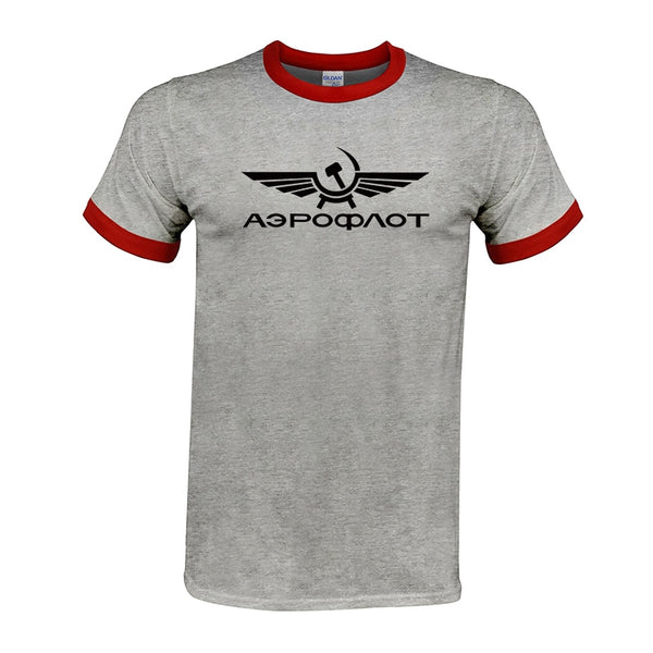 Aviation Print T Shirt