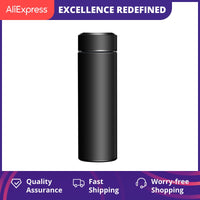 Smart Insulation Cup Water Bottle Led Digital Temperature Display Stainless Steel Thermal Mugs Intelligent Insulation Cups 500ML