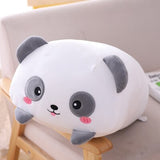 20/60CM Kawaii Elephant Dinosaur Pig Cat Bear Panda Hamster Deer Soft Plush Stuffed Doll Baby Pillow Birthday Gift Toys
