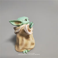 Disney Star Wars 8cm Toy Master Baby Yoda Darth PVC Action Figure Anime Figures Collection Doll mini Toy model for children gift