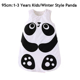 Panda Fox Baby Sleeping Bag Cotton Infant Sleeping Sack Baby Winter Sleeping Bag Children Kids Child Pajamas Newborn Sleep Sack