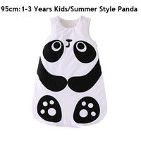 Panda Fox Baby Sleeping Bag Cotton Infant Sleeping Sack Baby Winter Sleeping Bag Children Kids Child Pajamas Newborn Sleep Sack