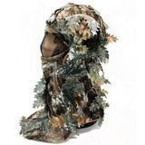Mask Tactical Leaf Woods Outdoor Fishing Headgear 3D Camouflage Full Face Camo Millitary Hunting Polyester Breathable