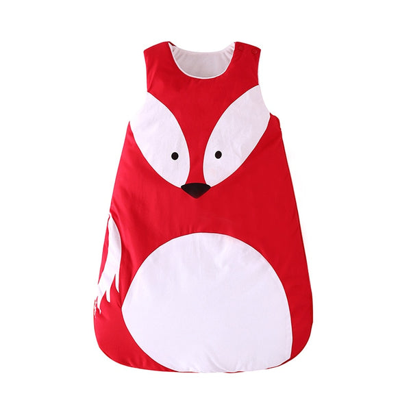 Panda Fox Baby Sleeping Bag Cotton Infant Sleeping Sack Baby Winter Sleeping Bag Children Kids Child Pajamas Newborn Sleep Sack