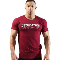 New male T shirt Gyms Tight Cotton T-shirt Mens Bodybuilding Casual Short sleeve Tees Brand Clothing Leisure sport Men Tops