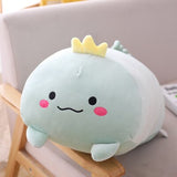 20/60CM Kawaii Elephant Dinosaur Pig Cat Bear Panda Hamster Deer Soft Plush Stuffed Doll Baby Pillow Birthday Gift Toys