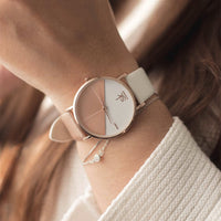 Shengke Original Waterproof Relogio Feminino Leather Women's Watches Japanese Quartz Montre Feminino Creative Design Dial  Clock