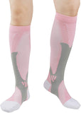 Brothock Compression Socks for Women & Men Presure Running Athletic Nursing Flight Travel Crossfit Curing Varicose Veins Socks