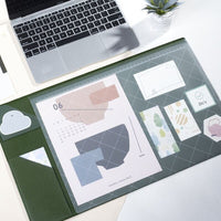 MINKYS 53CM X 31CM Thickened Waterproof Desk Mat Mouse Pad Desktop Organizer Korean School Office Stationery Accessories