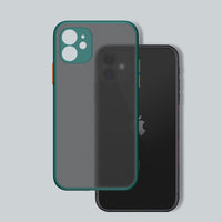Luxury Shockproof Matte Bumper Phone Case for Iphone 11 13 12 Pro Max Mini X XR Xs 8 6 7 plus Soft Silicone Transparent Cover