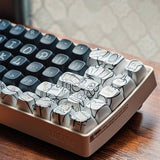 Youpin Lofree 68/100keys Keyboard Keycaps Set Custom Keycap Mechanical Keyboard Accessories DIY Desktop Non-keyboard for Pc