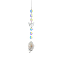 Moon And Sun Suncatcher Crystal Rainbow Catcher Garden Decoration Stained Glass Rainbow Maker Silver Prism Window Pendant 2022