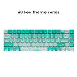 New 68/100 Keys Lofree Theme Keycap Wireless Bluetooth For Mechanical Keyboard Originality Dye Sublimation PBT Keycap