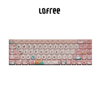 Youpin Lofree 68/100keys Keyboard Keycaps Set Custom Keycap Mechanical Keyboard Accessories DIY Desktop Non-keyboard for Pc