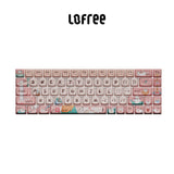 Youpin Lofree 68/100keys Keyboard Keycaps Set Custom Keycap Mechanical Keyboard Accessories DIY Desktop Non-keyboard for Pc