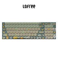 Youpin Lofree 68/100keys Keyboard Keycaps Set Custom Keycap Mechanical Keyboard Accessories DIY Desktop Non-keyboard for Pc