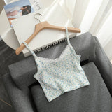 Slim Girls Soft Cotton Tops 2022 Summer Sweet Ladies Floral Short Blouse Vintage Female Cute Lace Tops Women Chic Cropped Tops
