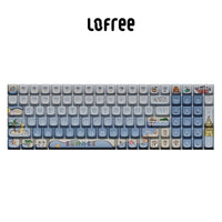 Youpin Lofree 68/100keys Keyboard Keycaps Set Custom Keycap Mechanical Keyboard Accessories DIY Desktop Non-keyboard for Pc