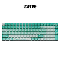 Youpin Lofree 68/100keys Keyboard Keycaps Set Custom Keycap Mechanical Keyboard Accessories DIY Desktop Non-keyboard for Pc