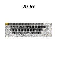 Youpin Lofree 68/100keys Keyboard Keycaps Set Custom Keycap Mechanical Keyboard Accessories DIY Desktop Non-keyboard for Pc