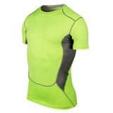 Men  s Compression Wear Under Pro Base Layer Short Sleeve T-Shirts   S-XXL