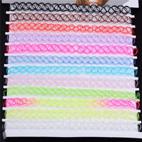 New Collares Vintage Stretch Tattoo Choker Necklaces for Women Girl Charm Gothic Elastic Necklace Female Wedding Gift