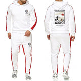 New Fashion Hooded Sweatshirts Sportswear Male Tracksuit Hoodies Spring and Autumn Brand Apparel Hoodies+Pants Sets