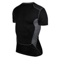 Men  s Compression Wear Under Pro Base Layer Short Sleeve T-Shirts   S-XXL