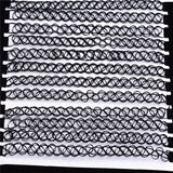 New Collares Vintage Stretch Tattoo Choker Necklaces for Women Girl Charm Gothic Elastic Necklace Female Wedding Gift
