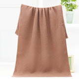 New Honeycomb Absorbent Bath Towels Cotton Thicken Jacquard Plain Bath Towel 70x140 High Quality Big Towel