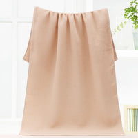 New Honeycomb Absorbent Bath Towels Cotton Thicken Jacquard Plain Bath Towel 70x140 High Quality Big Towel