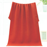 New Honeycomb Absorbent Bath Towels Cotton Thicken Jacquard Plain Bath Towel 70x140 High Quality Big Towel