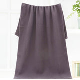 New Honeycomb Absorbent Bath Towels Cotton Thicken Jacquard Plain Bath Towel 70x140 High Quality Big Towel