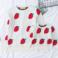 Family Sweaters  Fashion  Pullovers Autumn Winter Mommy and Me Mother Daughter Clothes Family Clothing Mom Son Outfits