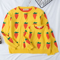 Family Sweaters  Fashion  Pullovers Autumn Winter Mommy and Me Mother Daughter Clothes Family Clothing Mom Son Outfits